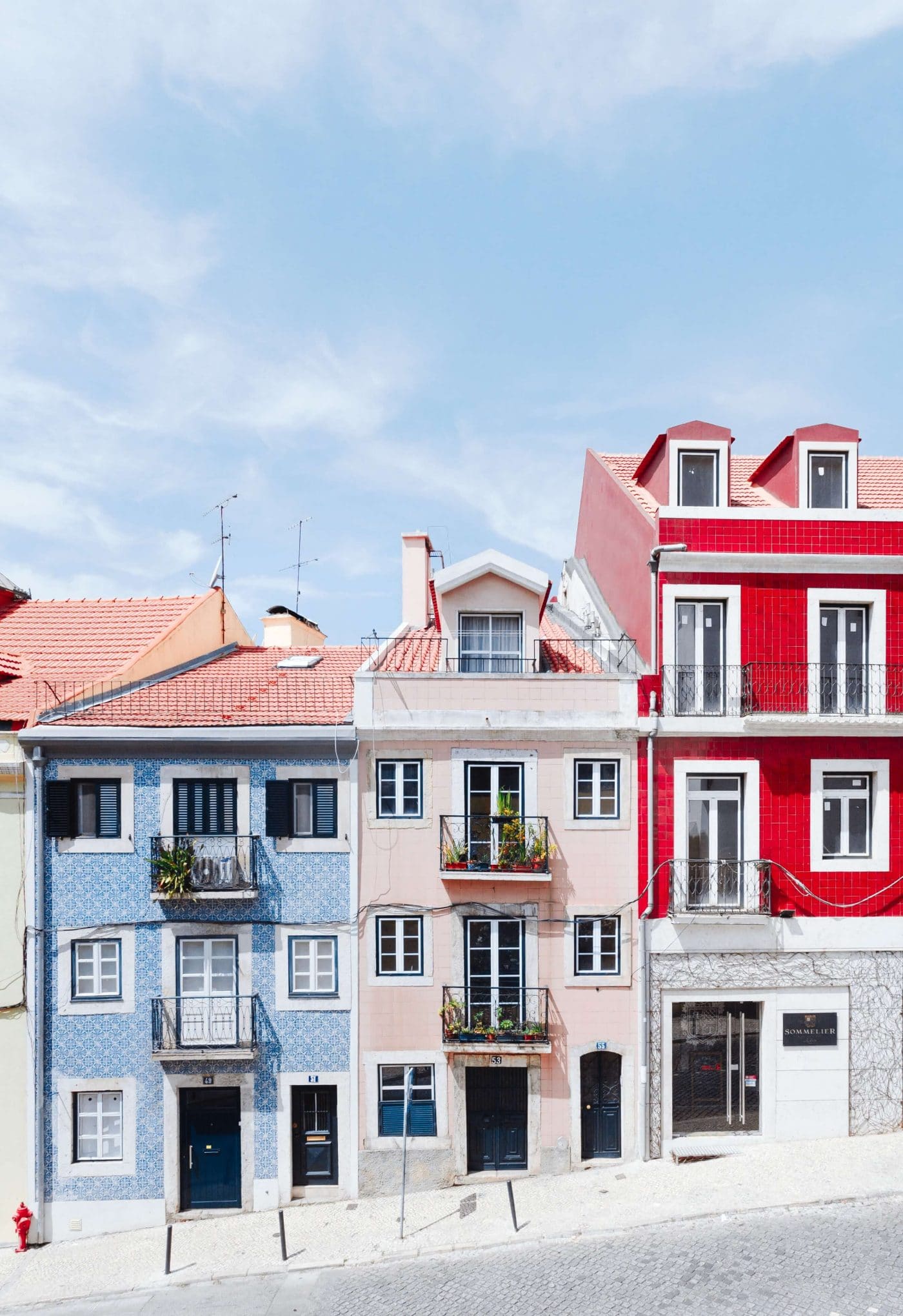 Postcard from Portugal: Row Houses in Lisbon