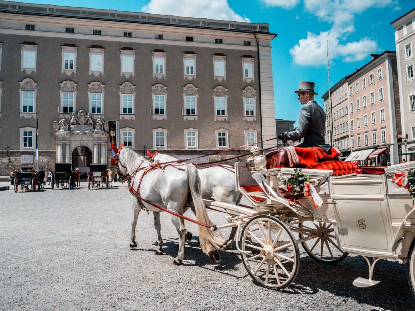 Postcard from Austria: Carriage Ride in Salzburg